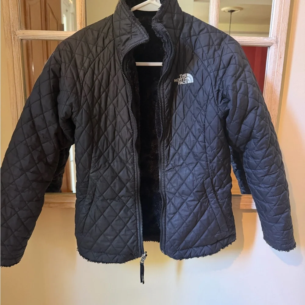 The North Face Black Quilted Kids Puffer Jacket